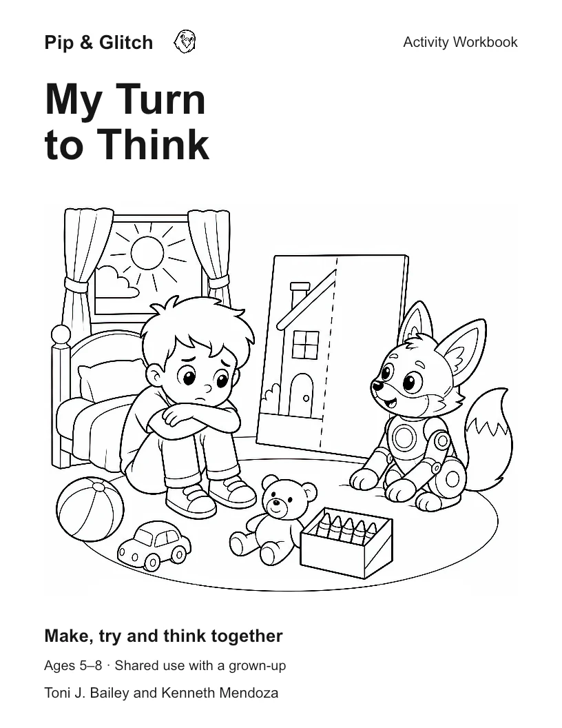My Turn to Think workbook cover